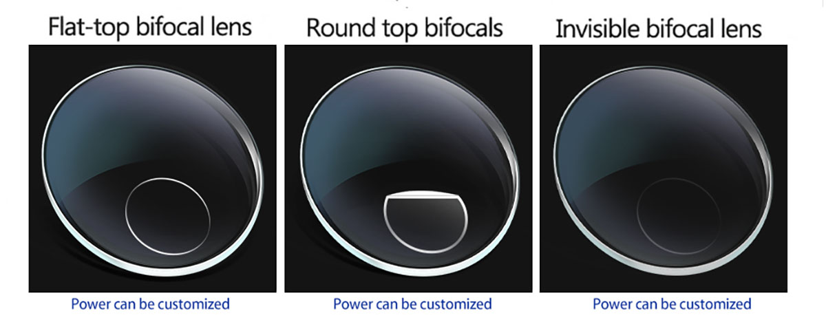1.56 Bifocal Lens Green Coating Optical Lens2